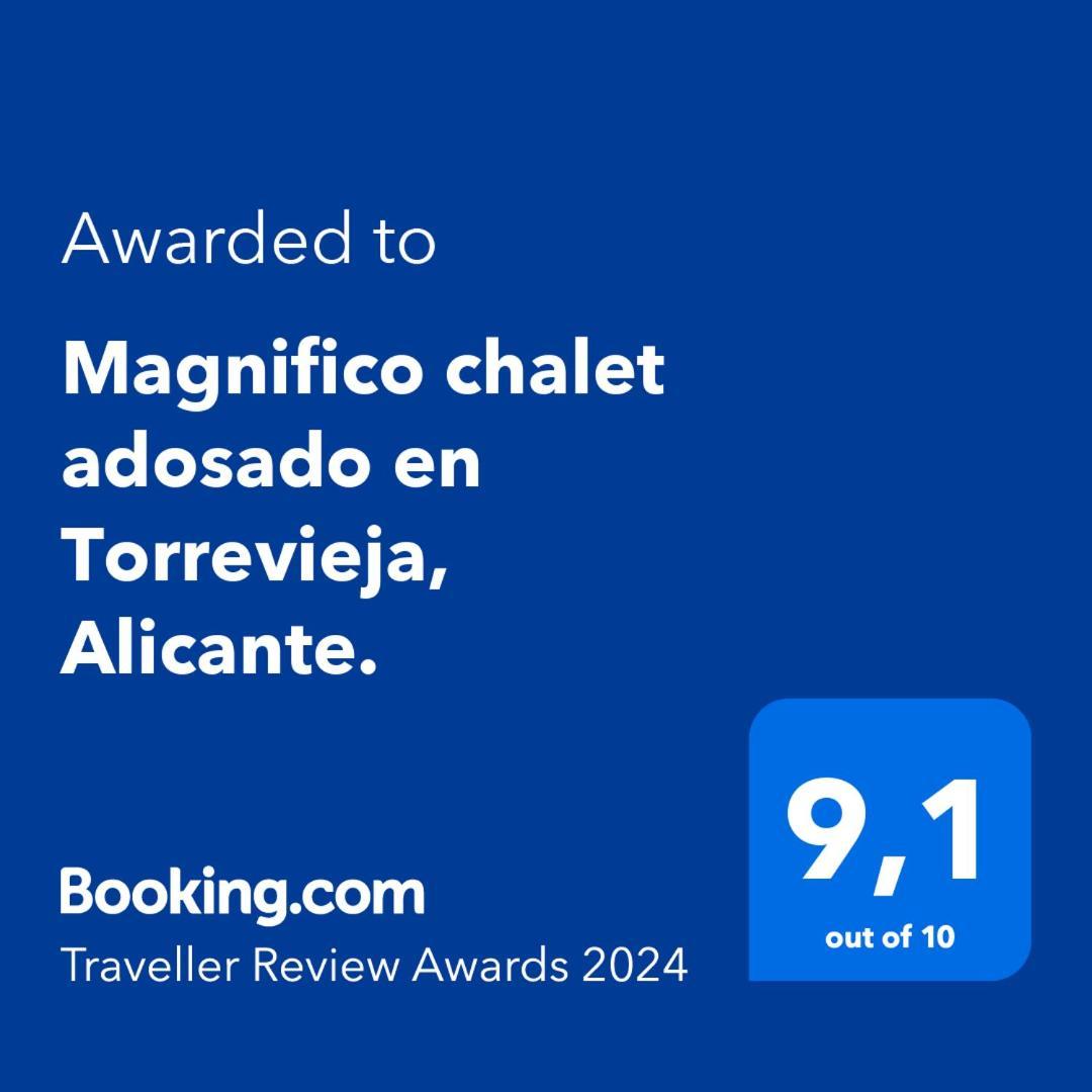 Magnifico Chalet Adosado En Torrevieja, Alicante. Kültér fotó